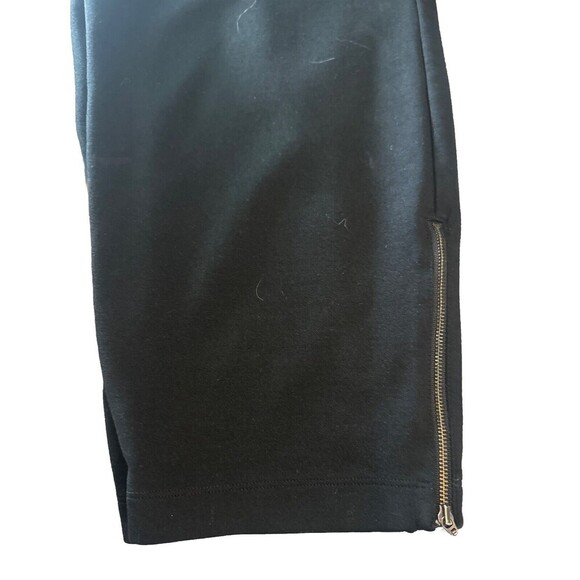 Eileen Fisher Woman BLACK Rayon Blend Tapered Pants W/ Side Zippers At Bottom 3X - Picture 9 of 9